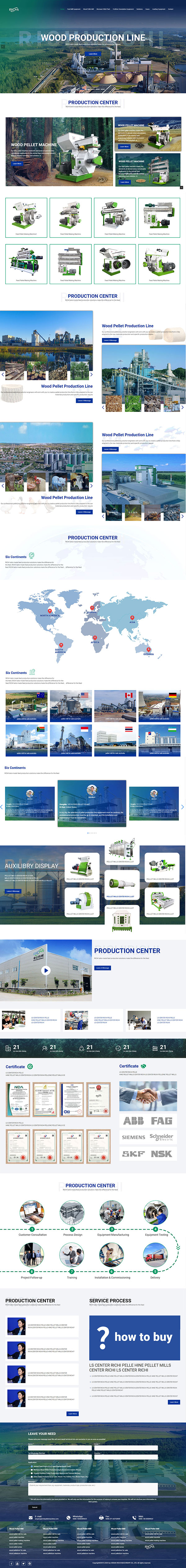 richipelletmachine home