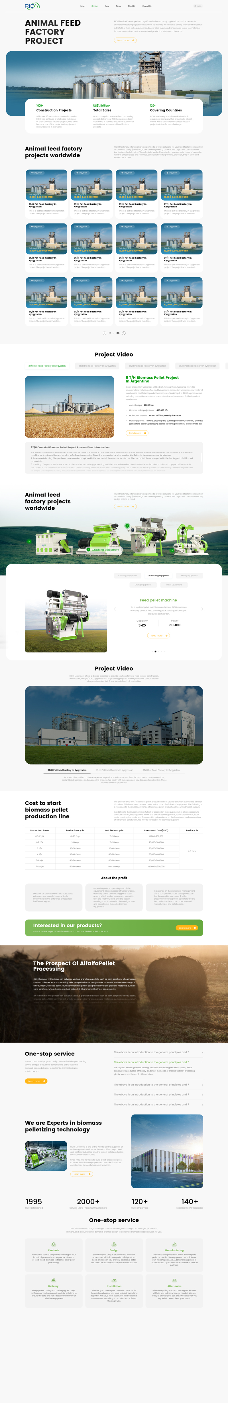 richipelletmachine 案例聚合页