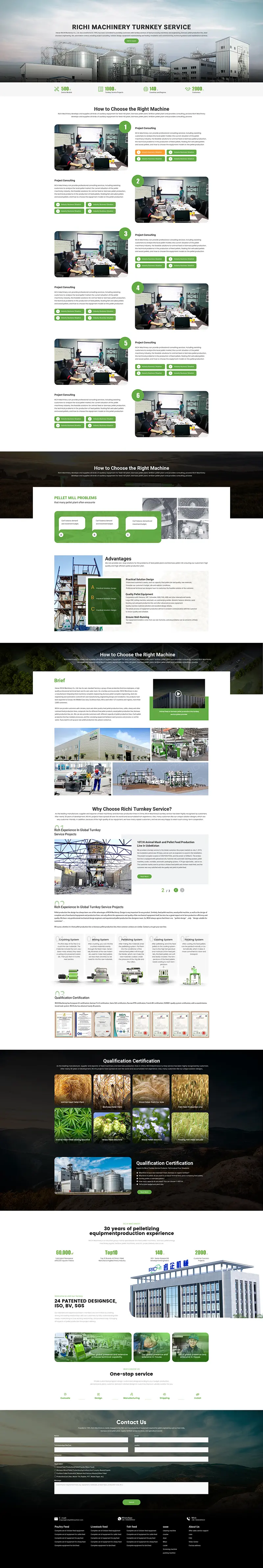 pelletisingmachine service