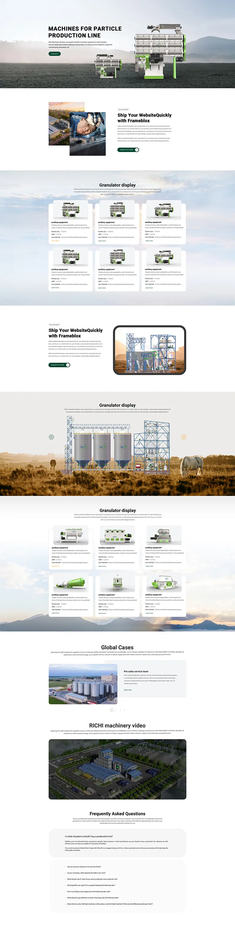 richipelletmill 单机列表2025